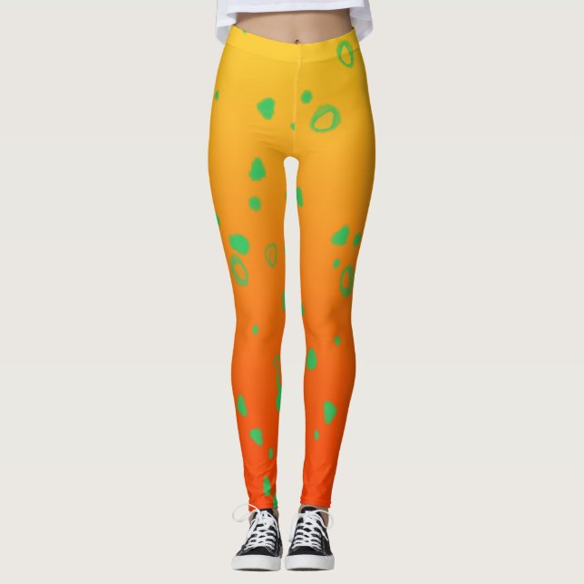 Legging Sombras De Laranja (Frente)