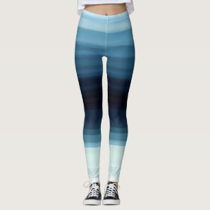 Legging Sombreado Azul