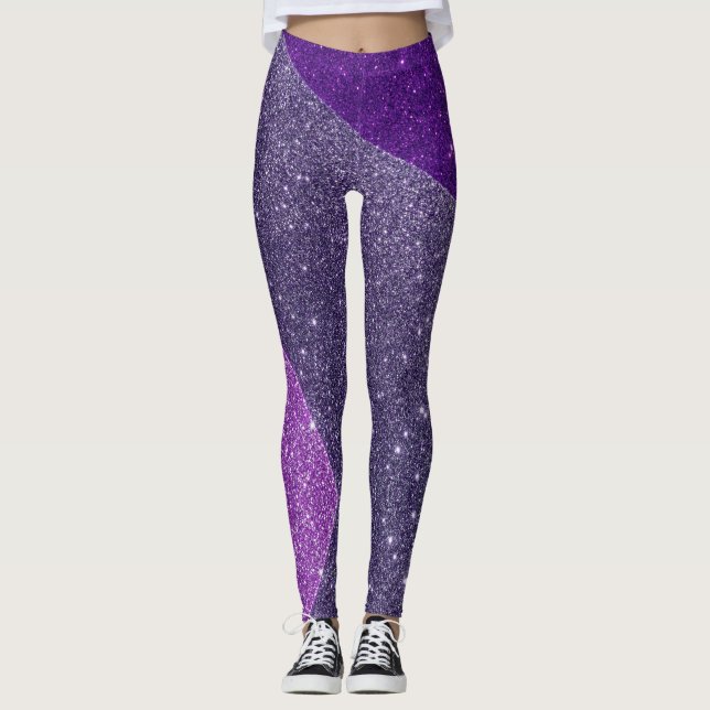 Legging Sombreado Roxo (Frente)