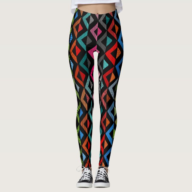 Legging Sombreamento de Metade Ouros (Frente)