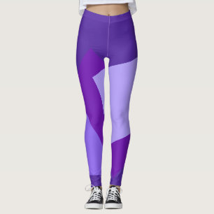 Legging Somente fundo colorido - violeta roxo + suas ideia