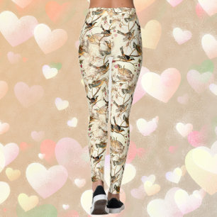 Legging Song Bird Pattern