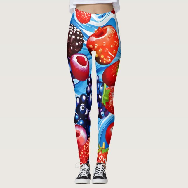 Legging Sonho Azul Berrílico (Frente)