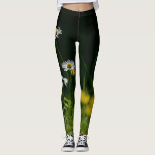 Legging Sonho de Daisy: Linda Natureza Floral