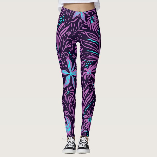 Legging Sonho de Lavanda (Frente)