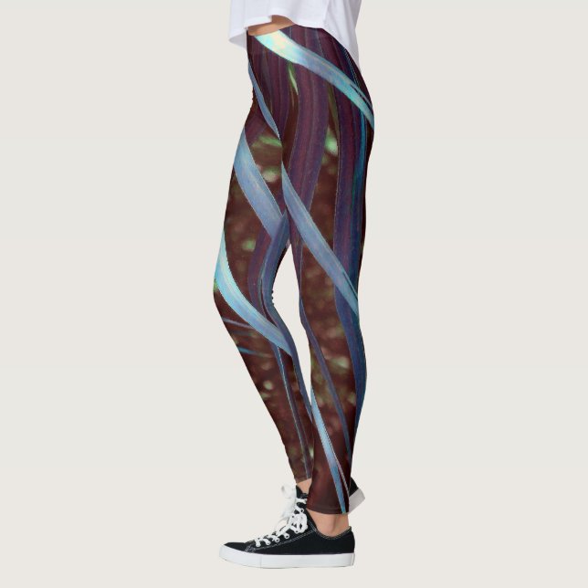 Legging Sonho de Palmetto Azul (Esquerda)