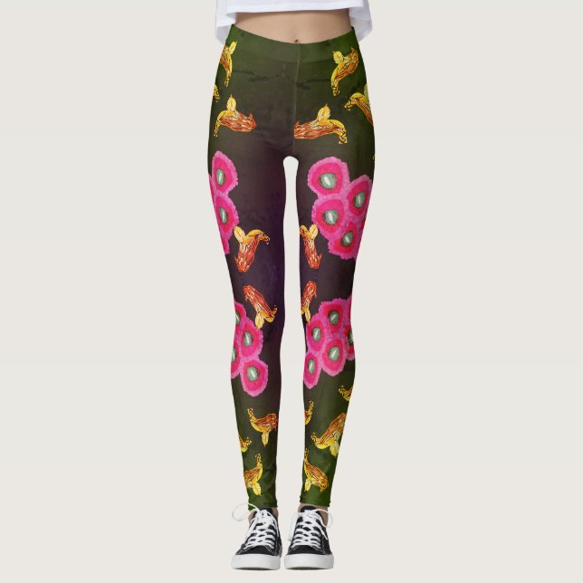 Legging Sonho subaquático (Frente)