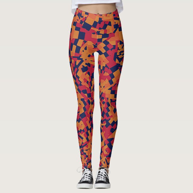 Legging Sonhos de Caleidoscópio (Frente)