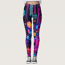 Legging Sonhos de Circuitaria de Neon