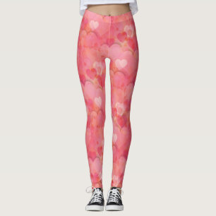 Legging Sonhos de Coração Rosa