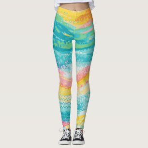 Legging Sonhos de Piscina tropical