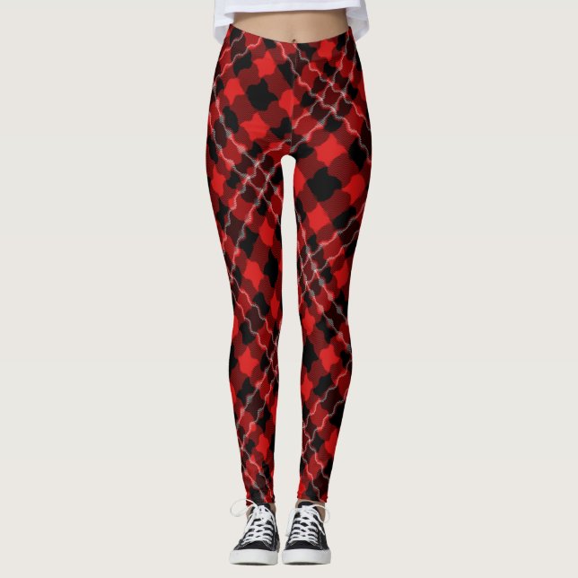 Legging Sonhos Doces-Bullpew tartan (Frente)
