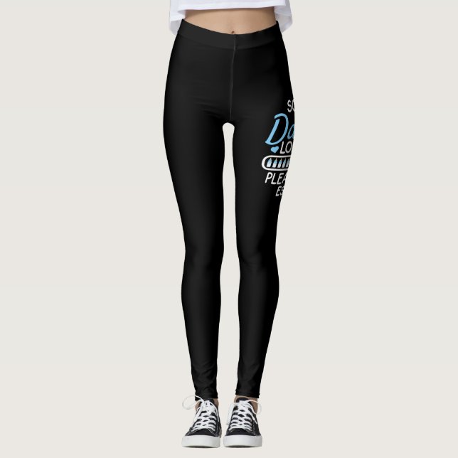 Legging Soon To Be Daddy 2022 Father's Day First Time (Frente)