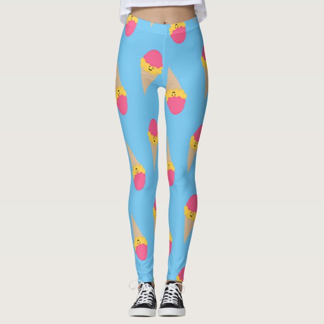 Legging Sorvete de aniversário (Frente)