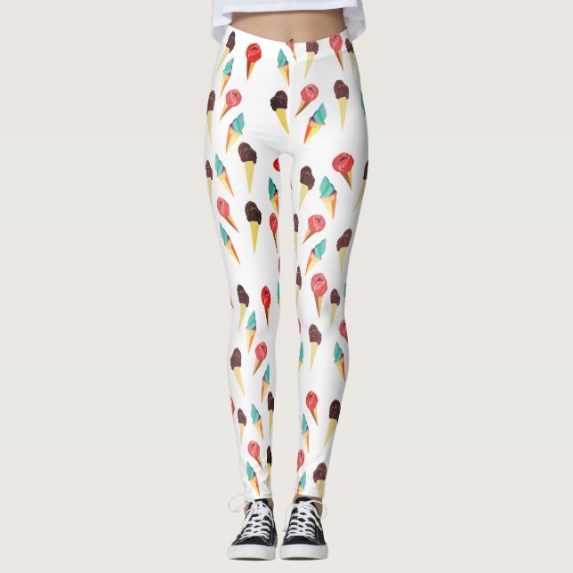 Legging Sorvetes cones (Frente)