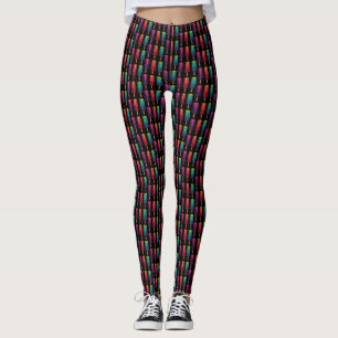 Legging Sorvetes de picolé de cor aquosa