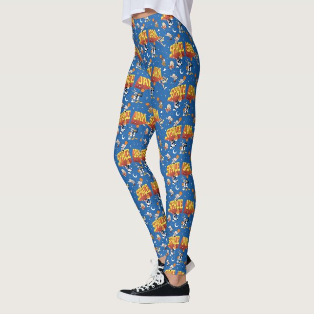 Legging SPACE JAM™ TUNE SQUAD™ Outter Space Pattern (Esquerda)