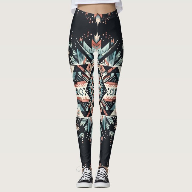 Legging Spirited Nights (large pattern) (Frente)