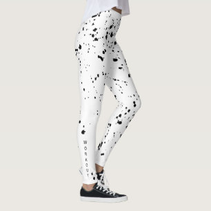 Legging Splatter da pintura do exercício