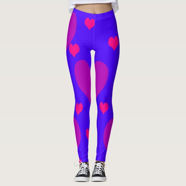 Legging SPNP_Calças Corações (Frente)