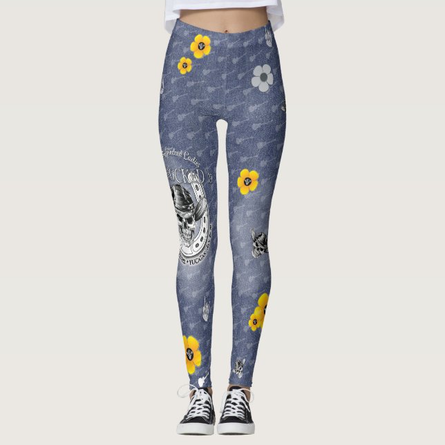 Legging sr19, metal, más duro, bonito, senhoras, (Frente)
