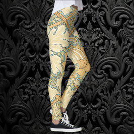 Legging St. James por William Morris, Folhas de Acanto