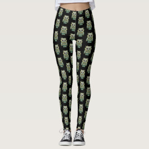 Legging Star Eye Owl - Verde