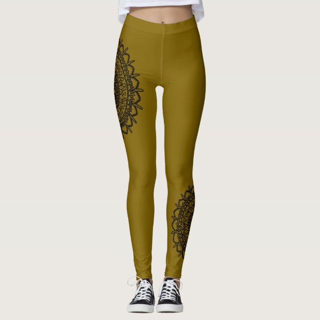 Legging Starfish Mandala (Frente)