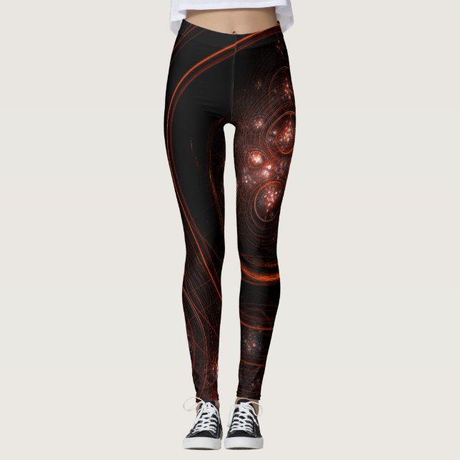 Legging Starlight Abstrato Art (Frente)