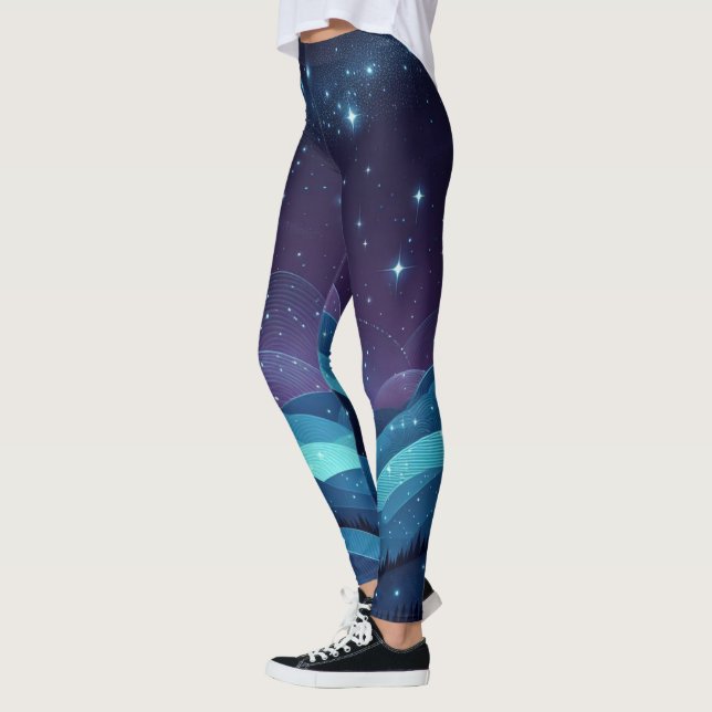 Legging Starry Colinas Night (Esquerda)