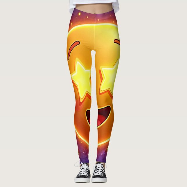 Legging Starry Eyed Emoji Joy (Frente)