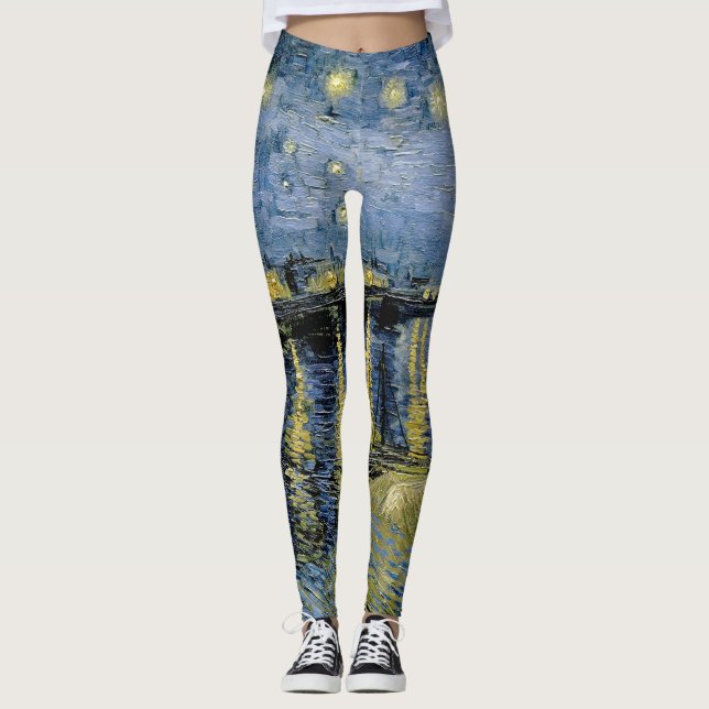 Legging Starry Night Vincent van Gogh (Frente)
