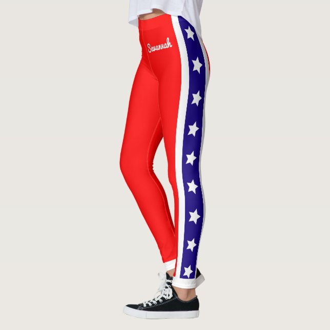 Legging Stars and Striges Patriot USA (Esquerda)