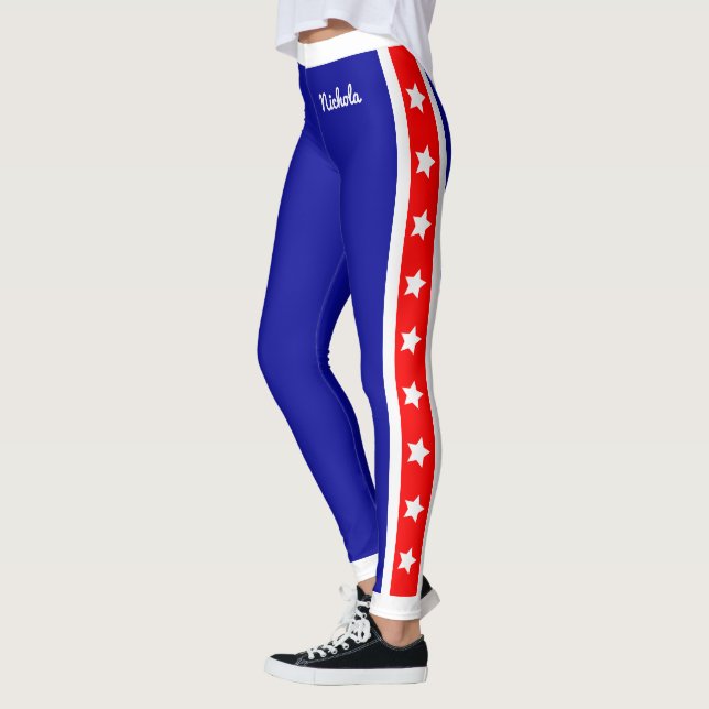 Legging Stars and Striges Patriot USA (Esquerda)