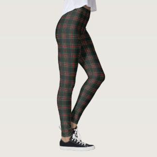 Legging Stewart Black Modern Original Scottish Tartan