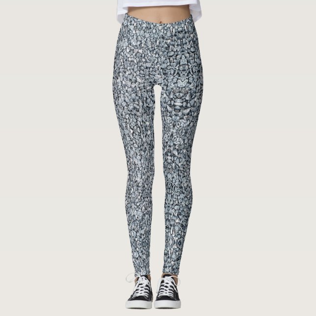 Legging Stones Love - Power yoga Ir (Frente)