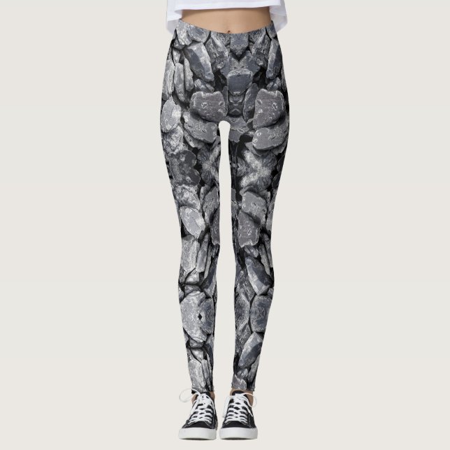 Legging Stones - Power yoga Ir (Frente)