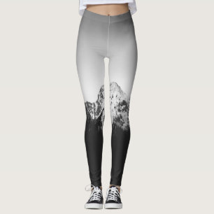 Legging Storžič, montanha de neve branca e negra, Eslov