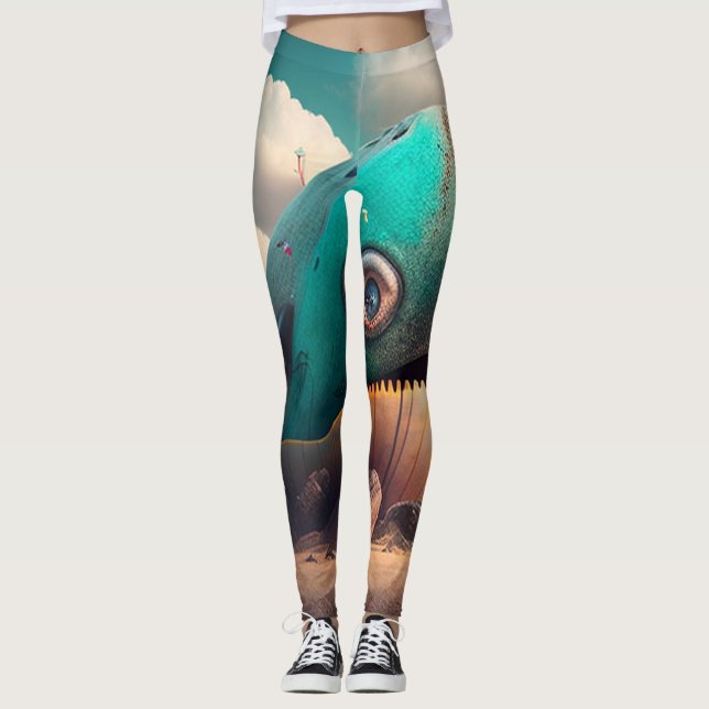 Legging Strange Whale (Frente)