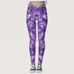 Legging Strawberry Thef Purple, William Morris