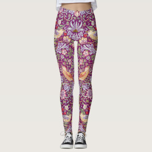 Legging Strawberry Thef Red, William Morris