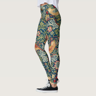 Legging Strawberry Thief por William Morris