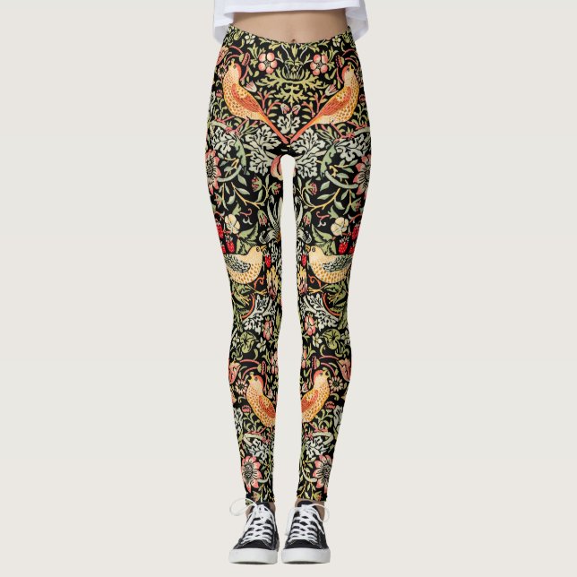 Legging Strawberry Thief WIlliam Morris (Frente)
