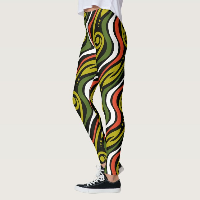 Legging stripe pattern (Esquerda)