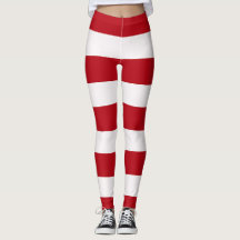 Stripes de Adoração Vermelha e Branca