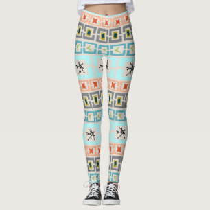 Legging Stripes do século médio