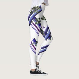 Legging Stripes e Flores