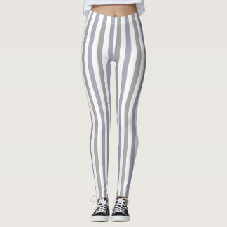 Legging stripes lilás de cinza