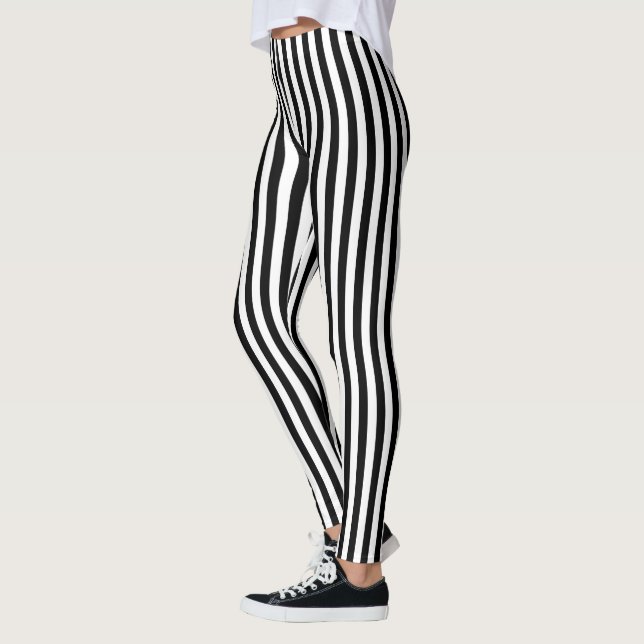 Legging Stripes Negras (Esquerda)