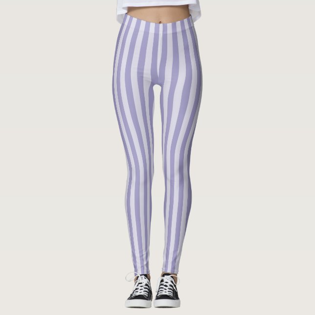 Legging Stripes Roxas (Frente)